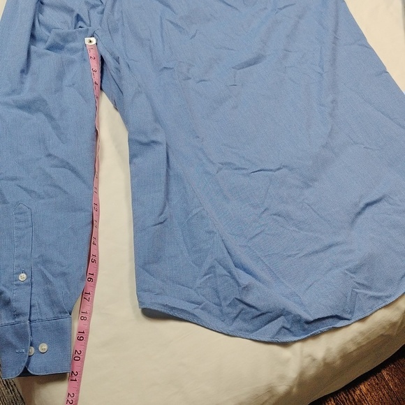 Geoffrey Beene men's long sleeved button down shirt size 15 1/2 (43/35) - Picture 10 of 10